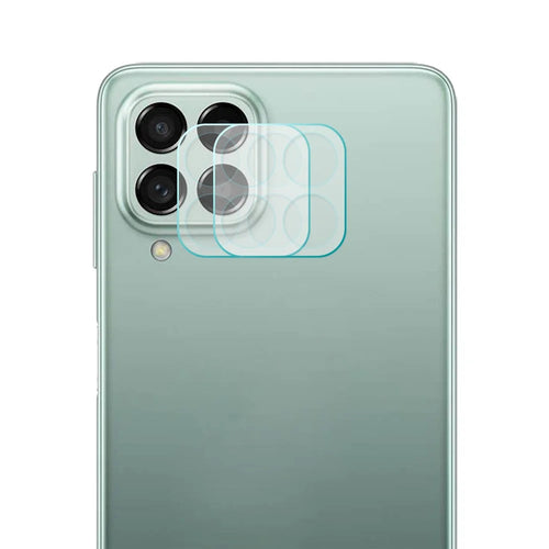 ENKAY HAT PRINCE 2Pcs / Set for Samsung Galaxy M33 5G (Global Version) / M53 5G Camera Lens Protector 0.2mm Ultra Slim Full Glue High Aluminum-silicon Glass Film - 1