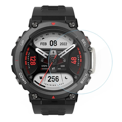 For Huami Amazfit T-Rex 2 D37mm Soft TPU Screen Protector High Definition Anti-explosion Clear Protective Film - 1
