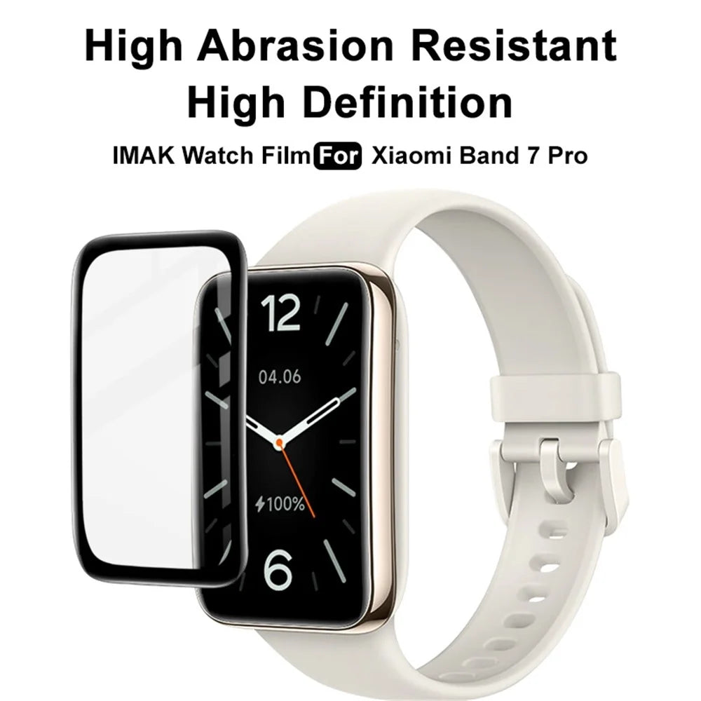 IMAK For Xiaomi Mi Band 7 Pro PMMA Watch Screen Protector Ultra-slim High Transparency Protective Film - 3