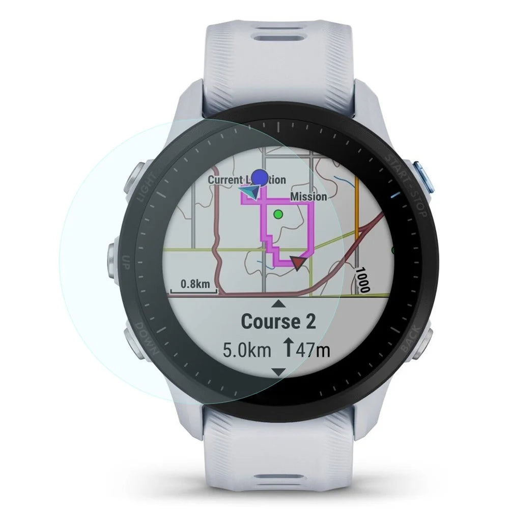 For Garmin Forerunner 955 D41mm Anti-explosion Screen Protector Ultra Clear Scratch-resistant TPU Film - 2