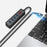 KAWAU H302-100CM Magnetic Design USB Splitter Multi USB Port Expander with Micro-B Charging Port 4-port USB 3.0 Hub with 100cm Cable - 2