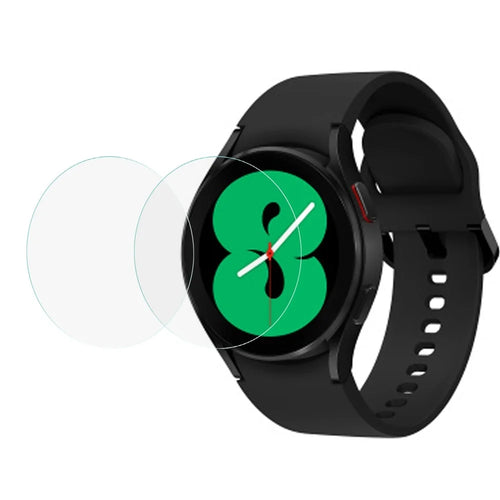 For Samsung Galaxy Watch5 40mm 2Pcs / Pack 2.5D Arc Edge Anti-stains Clear Smooth Tempered Glass Protective Film Smart Watch Screen Protector - 1