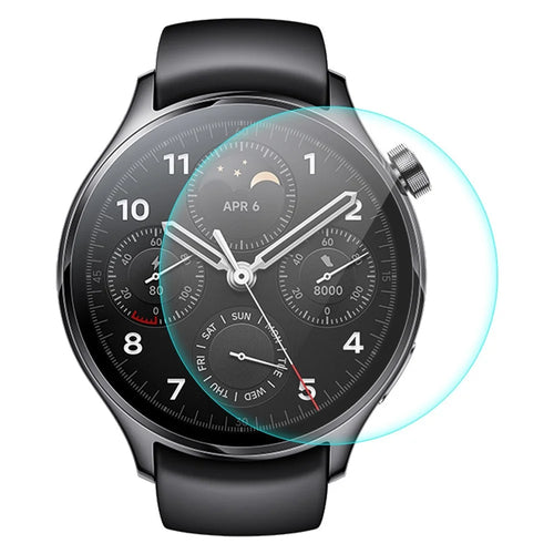 ENKAY HAT PRINCE for Xiaomi Watch S1 Pro Screen Protector 0.2mm 9H Hardness High Aluminum-silicon Glass Anti-scratch Film - 1
