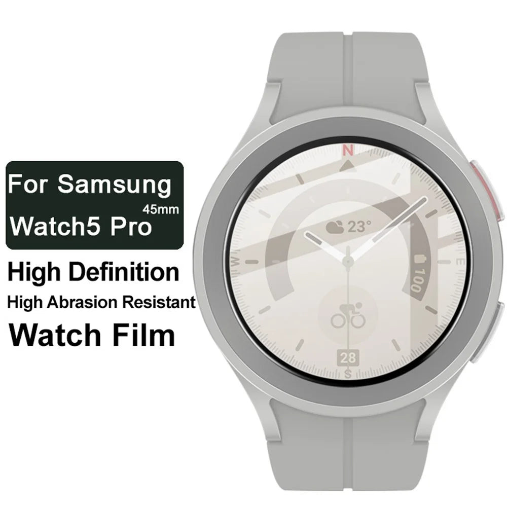 IMAK For Samsung Galaxy Watch 5 Pro 45mm High Definition PMMA Screen Protector Ultra-slim Anti-scratch Film - 3