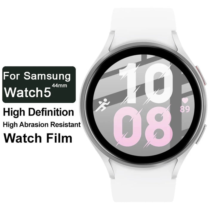 IMAK For Samsung Galaxy Watch 5 44mm Screen Protector Ultra Clear Scratch-resistant PMMA Watch Screen Film - 3