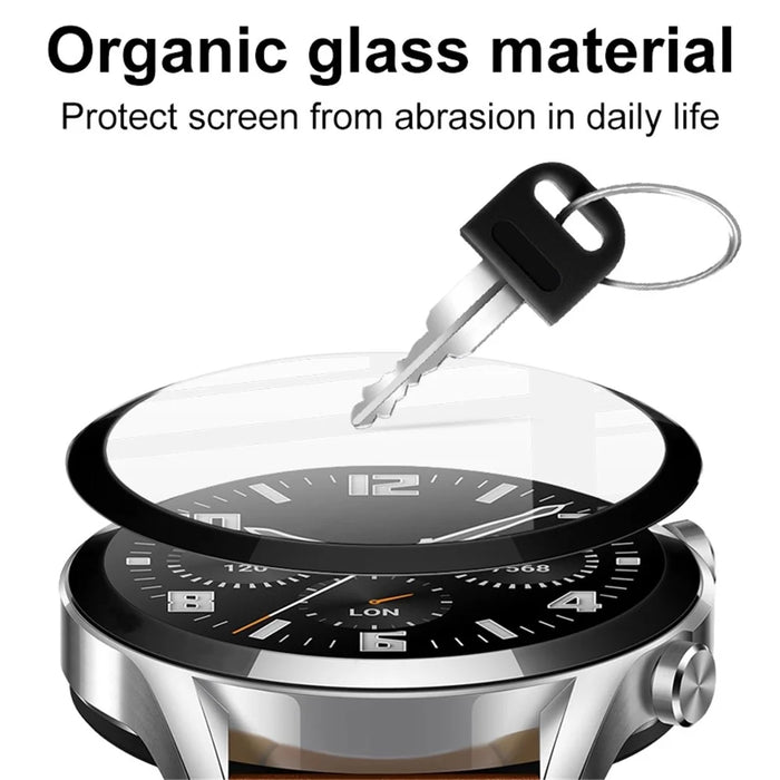 IMAK For Samsung Galaxy Watch 5 44mm Screen Protector Ultra Clear Scratch-resistant PMMA Watch Screen Film - 5