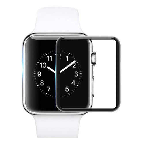 For Apple Watch SE3 / SE2 / SE1 / 6 / 5 / 4 40mm Tempered Glass Screen Protector HD Clear Full Glue Full Coverage Anti-explosion 3D Curved Screen Cover - 1