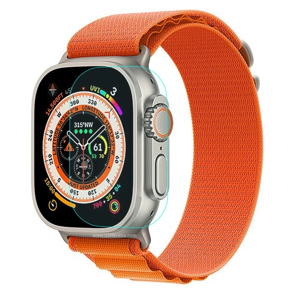 For Apple Watch Ultra 3 / Ultra 2 / Ultra 49mm Anti-Explosion Screen Protector Touch Sensitive HD Clear Soft TPU Film - 1