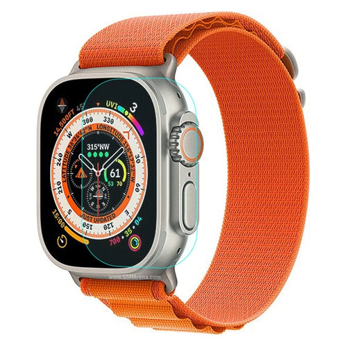 For Apple Watch Ultra 3 / Ultra 2 / Ultra 49mm Screen Protector Soft TPU Hydrogel Film Scratch Resistant Screen Film Guard - 1