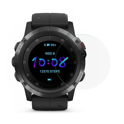 For Garmin Fenix 5S Plus 0.18mm 2.5D Explosion-proof Protective Film Smart Watch Clear Tempered Glass Screen Protector - 1