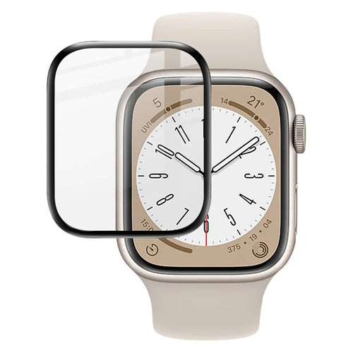 IMAK for Apple Watch Series 9 / 8 / 7 41mm PMMA Watch Screen Protector HD Ultra-thin Anti-abrasion Smooth Screen Touch Film - 1