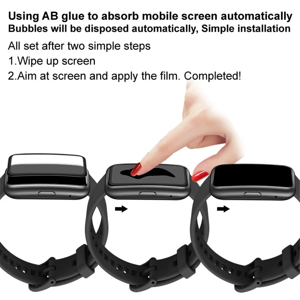 IMAK for Apple Watch Series 9 / 8 / 7 41mm PMMA Watch Screen Protector HD Ultra-thin Anti-abrasion Smooth Screen Touch Film - 6