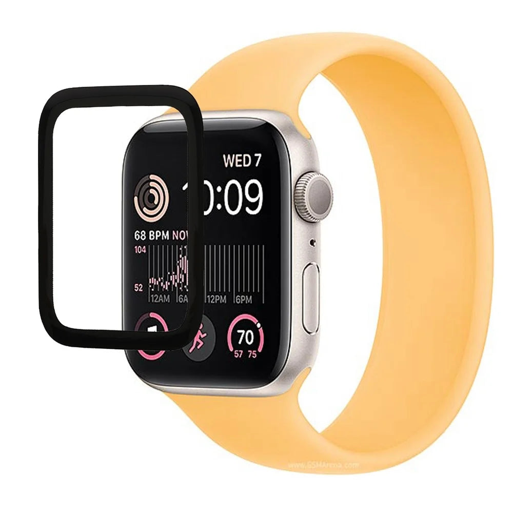 For Apple Watch SE3 / SE2 / SE1 / 6 / 5 / 4 44mm Full Coverage Screen Protector Anti-Scratch PMMA Watch HD Screen Film - 1