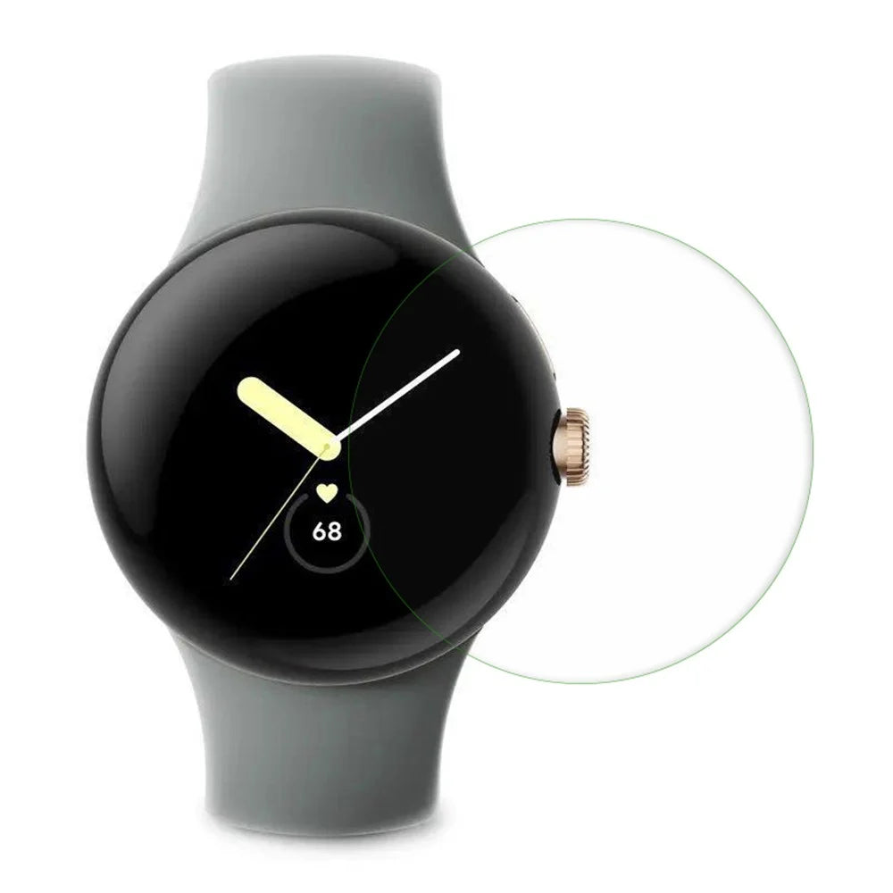 For Google Pixel Watch 2 / Pixel Watch D36mm Soft TPU Screen Protector Explosion-proof Ultra Slim HD Clear Anti-scratch Film - 1