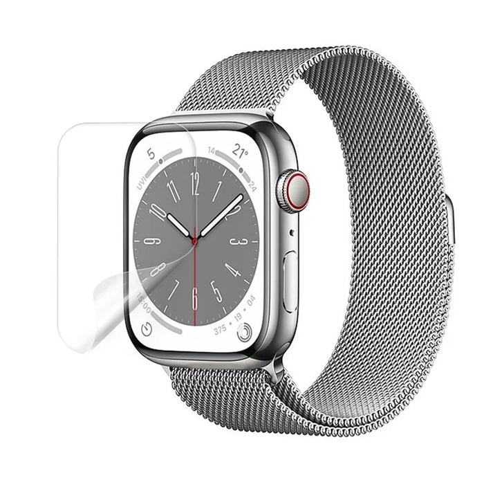 For Apple Watch Series 9 / 8 / 7 41mm Anti-scratch Screen Protector Sensitive Touch HD Clear Soft TPU Screen Film - 1