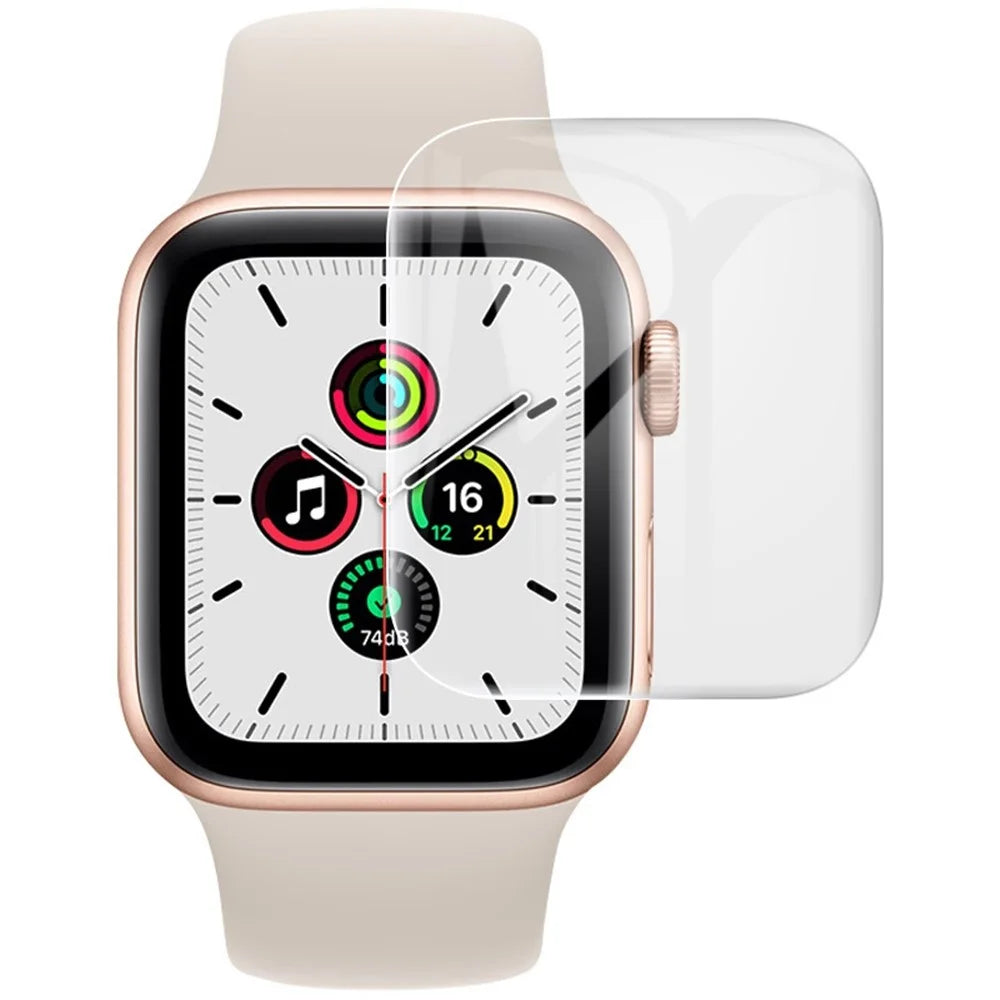 IMAK 2Pcs / Set for Apple Watch SE3 / SE2 / SE1 / 6 / 5 / 4 40mm Hydrogel Film III  Curved Surface Transparent Soft TPU Screen Protector - 1
