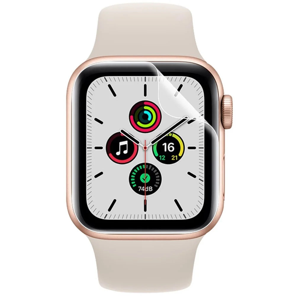 IMAK 2Pcs / Set for Apple Watch SE3 / SE2 / SE1 / 6 / 5 / 4 40mm Hydrogel Film III  Curved Surface Transparent Soft TPU Screen Protector - 2
