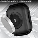 For Apple Watch SE3 / SE2 / SE1 /  6 / 5 / 4 40mm Shiny Rhinestone Decor Hard PC Watch Case Protective Frame - Black - 3