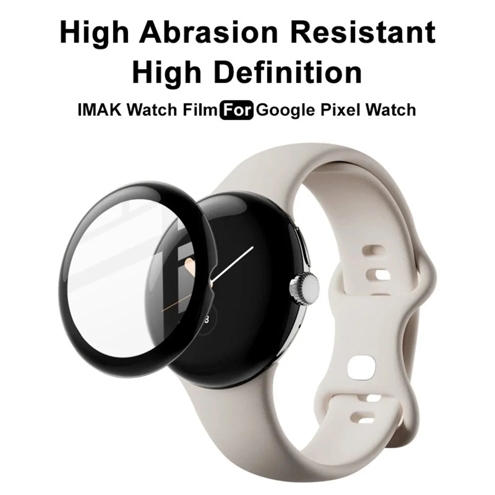 IMAK Screen Protector for Google Pixel Watch 2 / Pixel Watch, Soft TPU High Definition Anti-scratch Watch Screen Film - 2
