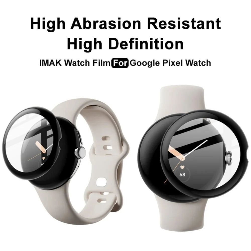 IMAK Screen Protector for Google Pixel Watch 2 / Pixel Watch, Soft TPU High Definition Anti-scratch Watch Screen Film - 3