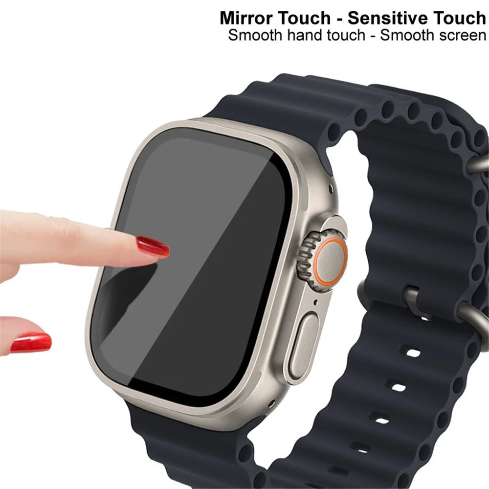 IMAK H Series for Apple Watch Ultra 3 / Ultra 2 / Ultra 49mm Anti-scratch Watch Screen Protector HD Clear Tempered Glass Film - 5