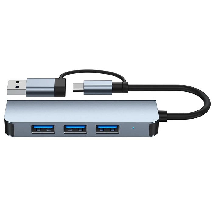 2013TU3 USB3.0 / Type-C Splitter 4 USB3.0 Ports USB Hub 4-in-1 Phone Laptop Computer Adapter - 3