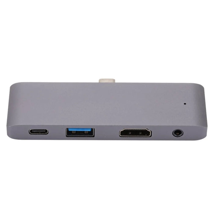 4 in 1 USB C Hub Aluminum Alloy USB C Docking Station Multiport Adapter for iPad Pro - 3