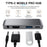 4 in 1 USB C Hub Aluminum Alloy USB C Docking Station Multiport Adapter for iPad Pro - 4