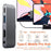 4 in 1 USB C Hub Aluminum Alloy USB C Docking Station Multiport Adapter for iPad Pro - 5