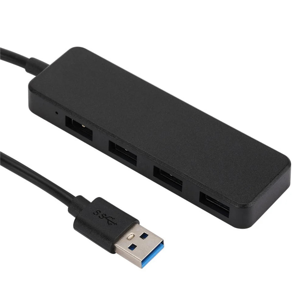 Ultra Slim 4 in 1 USB 3.0 Hub High Speed Data Transmission USB Expander Splitter for Android Phone and Laptop - 3