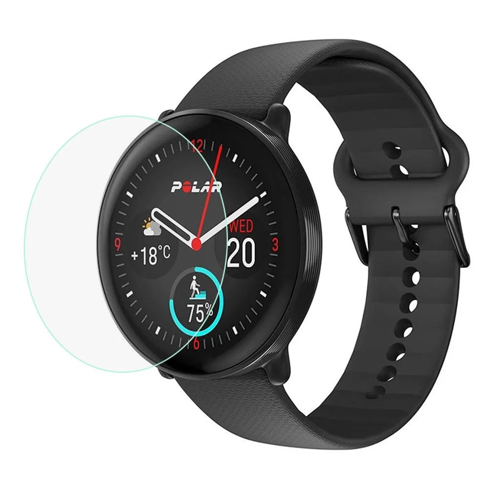 For Polar Ignite 3 D40mm Anti-scratch Soft TPU Screen Protector Explosion-proof High Transparency Watch Screen Film - 1