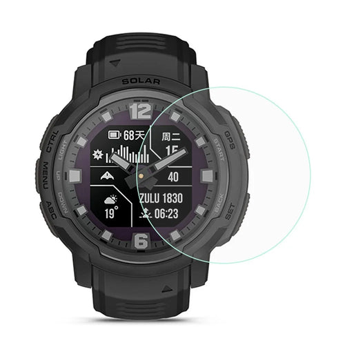 For Garmin Instinct Crossover D34mm Ultra Clear Screen Protector Explosion-proof Anti-abrasion Soft TPU Screen Film - 1