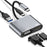 4-in-1 Type-C Docking Station Portable USB-C Hub Adapter Type-C Splitter to USB 3.0+HD+VGA+USB-C - 3