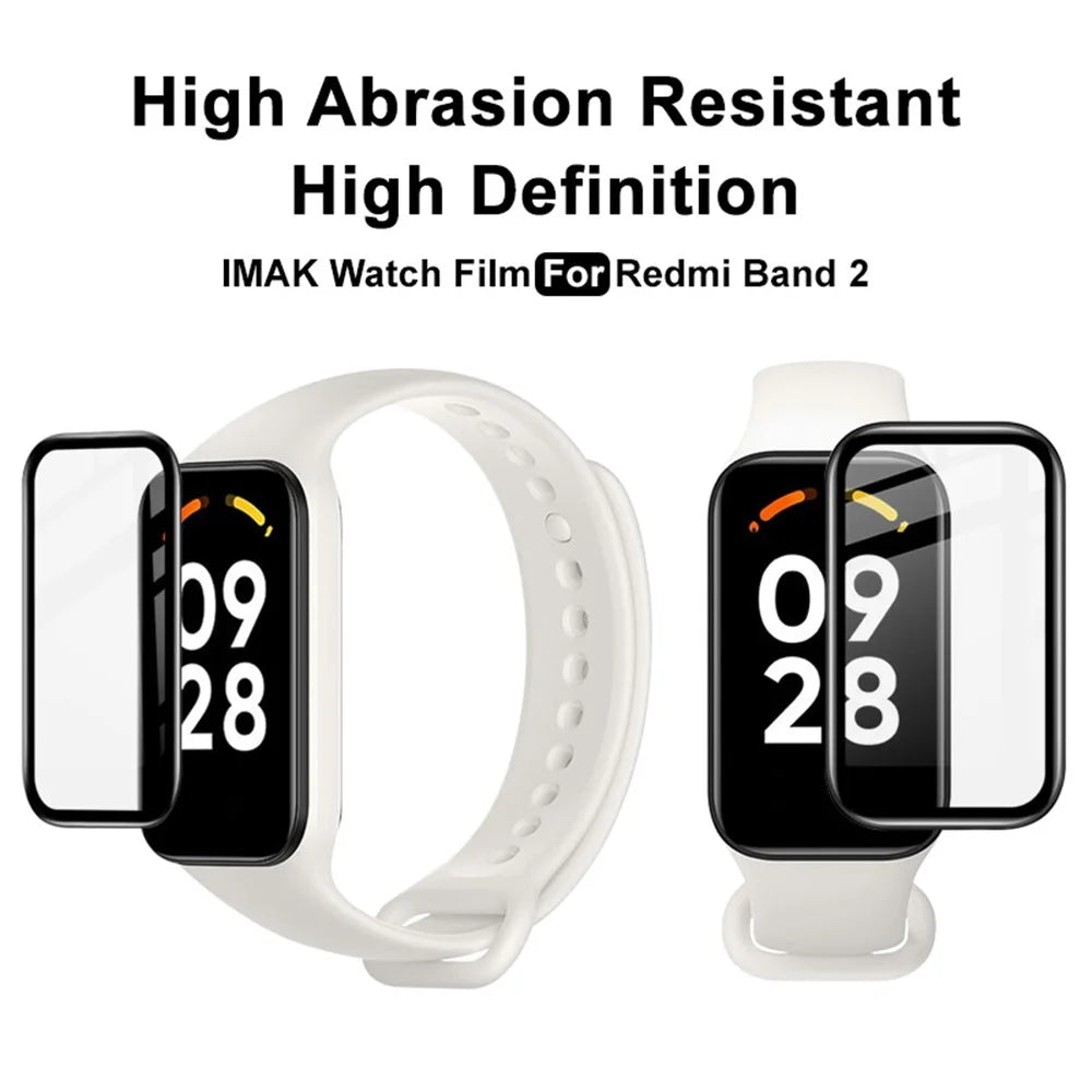 IMAK For Xiaomi Redmi Band 2 Smart Watch Screen Film Ultra-Thin Protective Cover HD Clear Flexible PMMA Screen Protector - 3