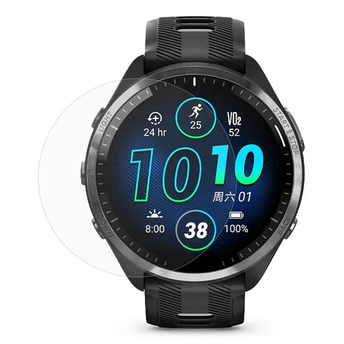 For Garmin Forerunner 965 Screen Protector Soft TPU Ultra Clear Scratch-Resistant Watch Film - 1