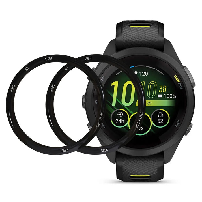 2Pcs / Pack For Garmin Forerunner 265 Watch Screen Protector PMMA 3D Curved HD Clear Film - 1