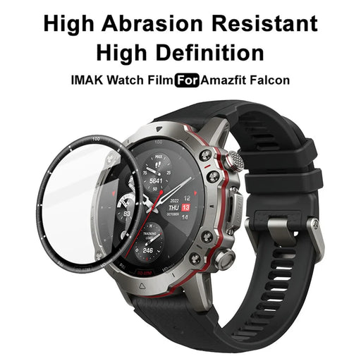 IMAK Screen Protector for Huami Amazfit Falcon Super Clear Flexible PMMA Smartwatch Screen Film - 2