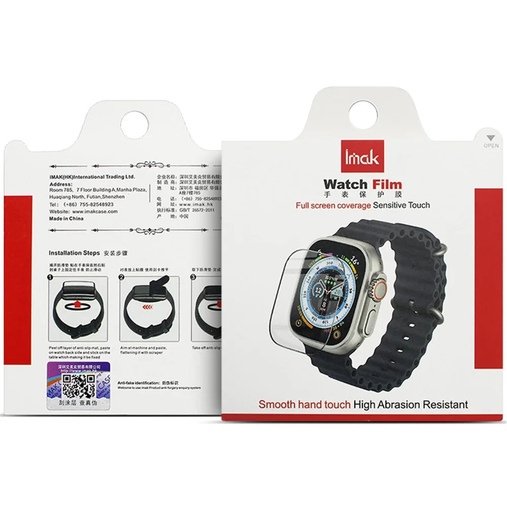 IMAK Screen Protector for Huami Amazfit Falcon Super Clear Flexible PMMA Smartwatch Screen Film - 7