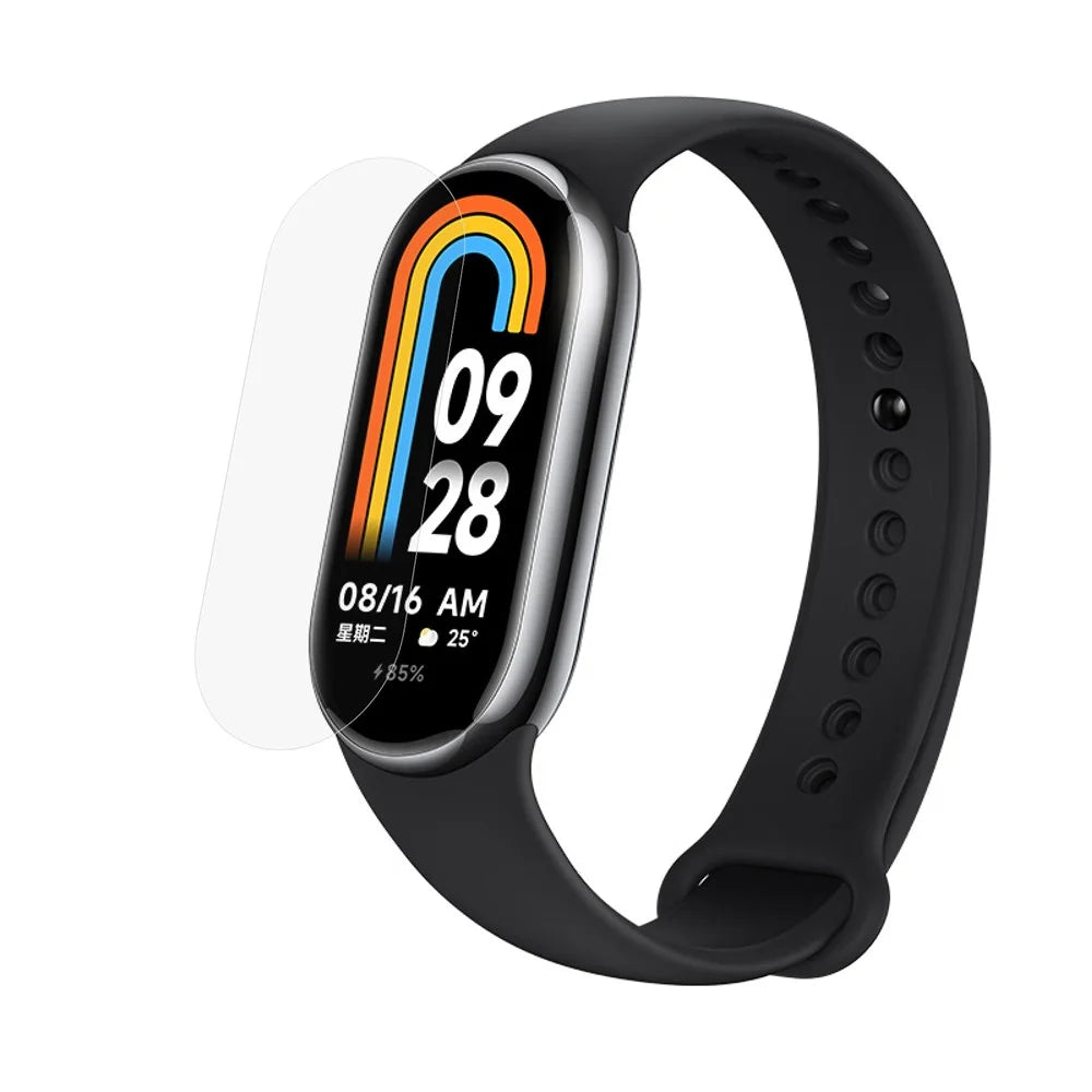 Dustproof TPU Screen Film for Xiaomi Smart Band 8 , HD Clear Smartwatch Screen Protector - 1