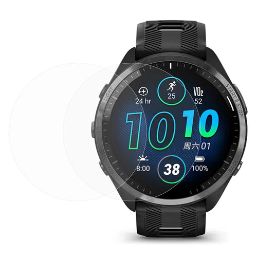 2Pcs / Pack Smartwatch Screen Protector for Garmin Forerunner 965 , HD Transparent TPU Film - 1