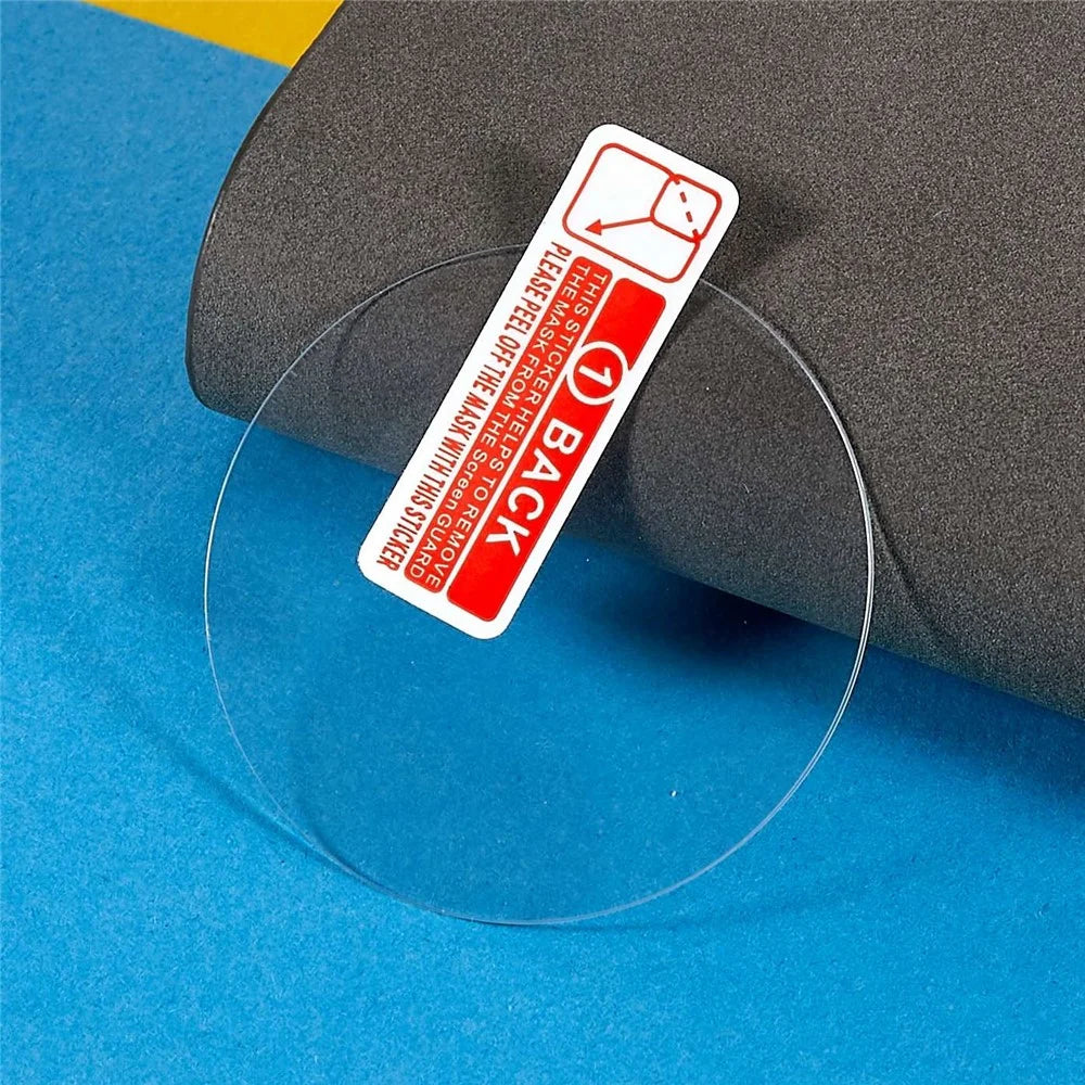 2Pcs / Set For Garmin Forerunner 965 Watch Screen Protector Arc Edge Tempered Glass HD Clear Screen Film - 4