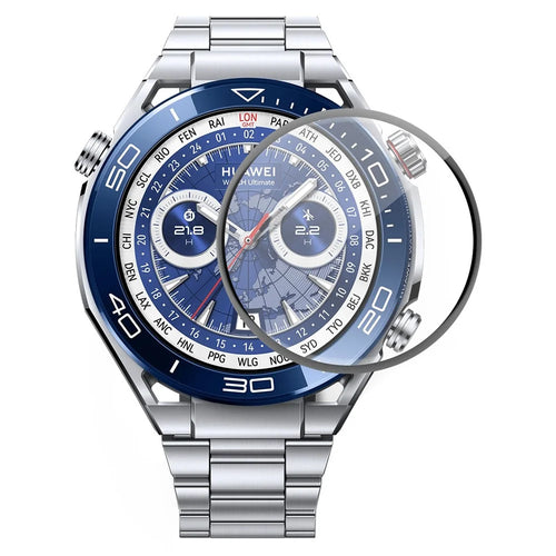 ENKAY HAT PRINCE HD Clear Watch Screen Protector for Huawei Watch Ultimate , 3D Curved Soft PC Edge+PMMA Full Covering Film - 1