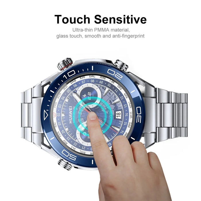 ENKAY HAT PRINCE 5Pcs / Set Clear 3D Curved Screen Film for Huawei Watch Ultimate Soft PC Edge+PMMA Full Screen Protector - 4