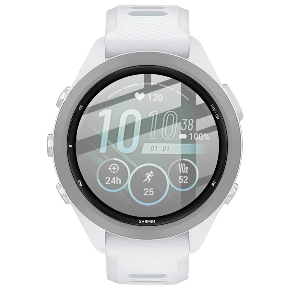 IMAK For Garmin Forerunner 265S Watch Screen Protector Tempered Glass HD Sensitive Touch Screen Film - 2