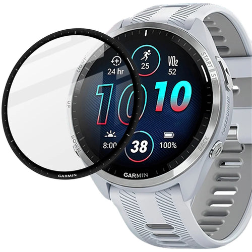 IMAK For Garmin Forerunner 965 Anti-scratch Watch Screen Protector High Definition Tempered Glass Film - 1