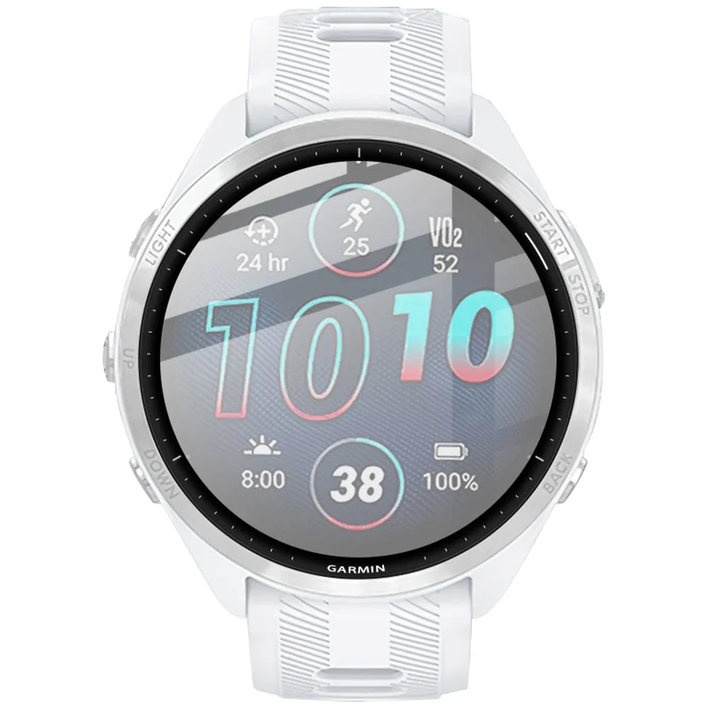 IMAK For Garmin Forerunner 965 Anti-scratch Watch Screen Protector High Definition Tempered Glass Film - 2