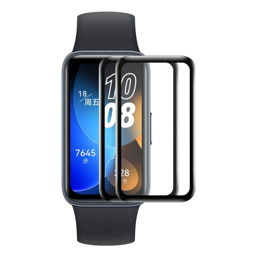 ENKAY HAT PRINCE 2Pcs / Set for Huawei Band 8 / Band 8 NFC / Band 9 / Band 9 NFC Watch Screen Protector PMMA 3D Curved Film - 1