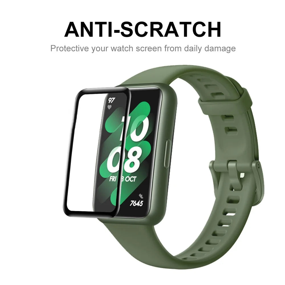 ENKAY HAT PRINCE 2Pcs / Set for Huawei Band 8 / Band 8 NFC / Band 9 / Band 9 NFC Watch Screen Protector PMMA 3D Curved Film - 5