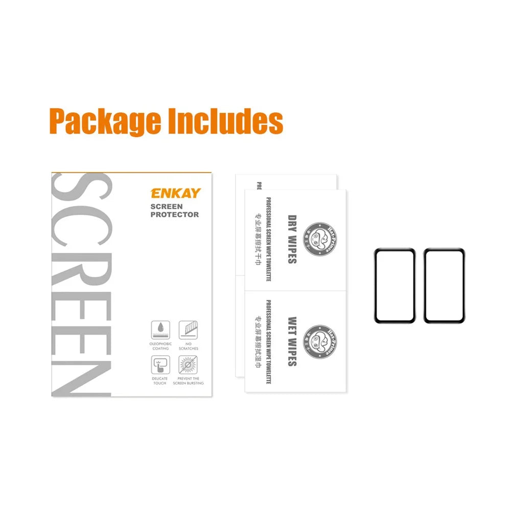 ENKAY HAT PRINCE 2Pcs / Set for Huawei Band 8 / Band 8 NFC / Band 9 / Band 9 NFC Watch Screen Protector PMMA 3D Curved Film - 7