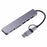 2218TU 8 in 1 USB Hub Adapter USB / Type-C to USB3.0 + 3 USB 2.0 + USB-C + SD / TF + 3.5mm Docking Station - 4